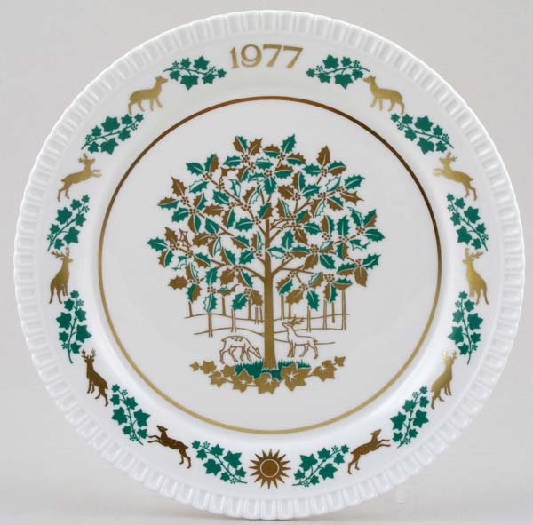 Christmas Plate c1977